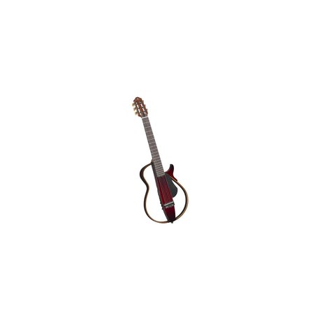 Guitarra Yamaha Silent Cuerdas De Nylon Crimson Red Burst Slg200ncrb