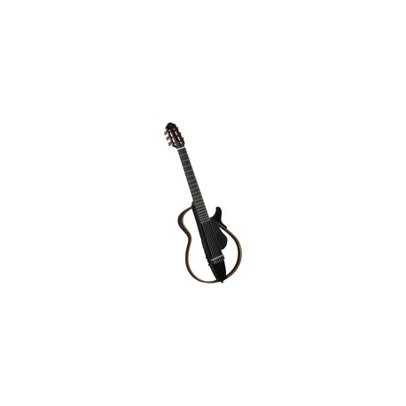 Guitarra Yamaha Silent Cuerdas De Nylon Translucent Black Slg200ntbl