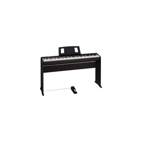Piano Digital Roland Fp 10 Con Base Kscfp10 Bk 88 Teclas Negro