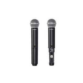 Sistema Inalambrico Shure Microfono Doble De Mano Blx288/sm58