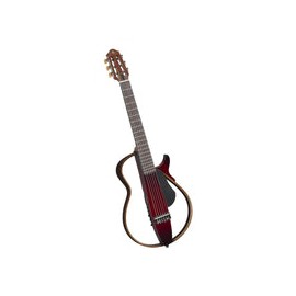 Guitarra Yamaha Silent Cuerdas De Nylon Crimson Red Burst Slg200ncrb