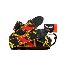 Thaly Fender Para Guitarra Blk Ylw Red Mono 0990681500