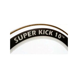 Parche Aquarian Sk10-22 pulgadas Serie Super Kick Transparente Liso Con Ahogador