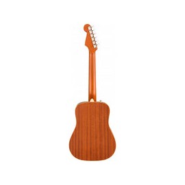 Guitarra Acustica Fender Redondo Mini Con Funda Natural 0970710121