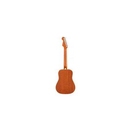Guitarra Acustica Fender Redondo Mini Con Funda Natural 0970710121