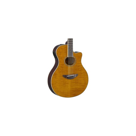 Guitarra Yamaha APX600FM-AM Electroacústica Arce Flameado Ámbar