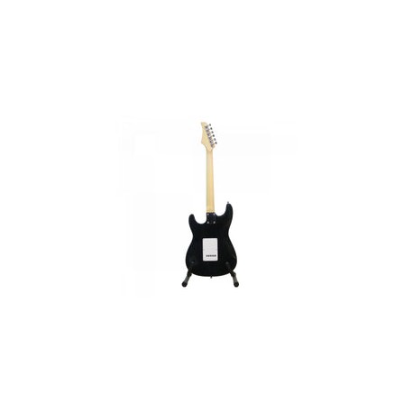Guitarra Electrica Bellator Neg10wst bk Strat Paquete Negra Mica Blanca,
