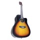 Guitarra Electroacustica Segovia Sgc12sb 12 Cuerdas Texana Sombreada
