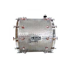Tambora Herch 10lxl Tipo Silvertiger Cromada 18 x 22 Pulgadas