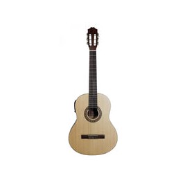Guitarra Electroacustica La Sevillana Cuerdas De Nylon, A-2eq Os