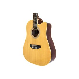 Guitarra Texana Electroacustica Segovia 12 Cdas Natural, Sgc12nt