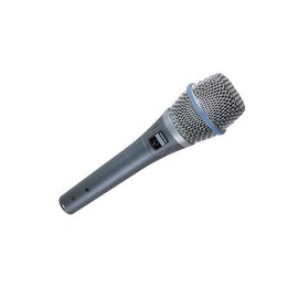 Microfono Shure Vocal Condensador Supercardioide, Beta-87a