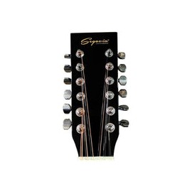 Docerola Electroacustica Segovia Sgc12bka Negra Afinador