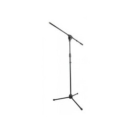Stand Romms P/microfono De Piso C/boom Negro, Ms-112bk