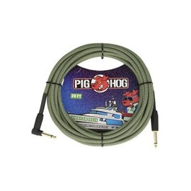Cable Pig Hog P/instrumento Plug A Plug L Jamaican Green 6m, Pch20jgrr