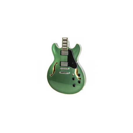 Guitarra Ibanez Artcore As73 Olm Semi Hollow Electrica Verde