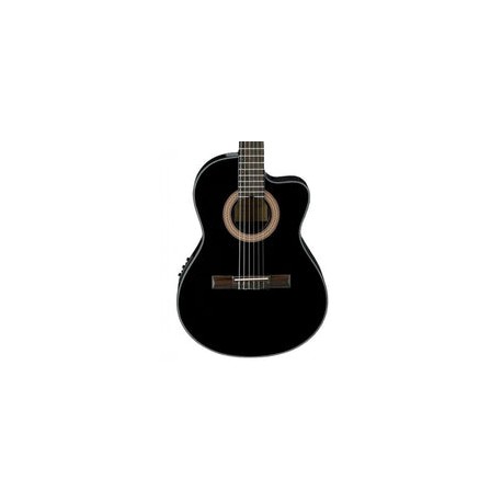 Guitarra Ibanez Ga5tce Bk Electroacustica Negra