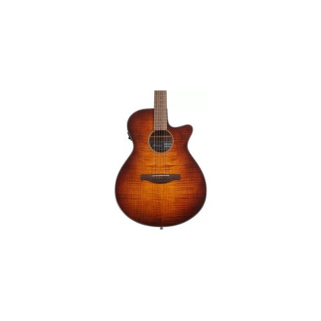 Guitarra Electroacustica Ibanez Aeg70-wh Ambar Sombreado