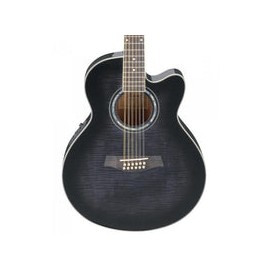 Guitarra Ibanez Ael2012e-tks Electroacustica 12 Cuerdas Negra