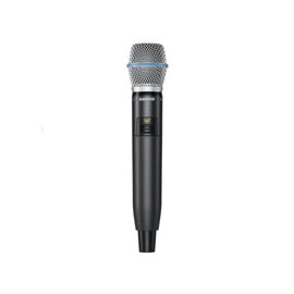 Microfono Shure Inalambrico De Mano Cap. Beta 87a, Glxd24/b87a-z2