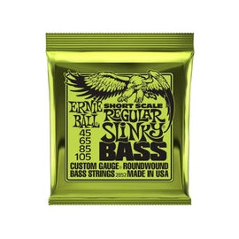 Encordadura Ernieball P/bajo Elect. Regular Slinky Escala Corta, 2852