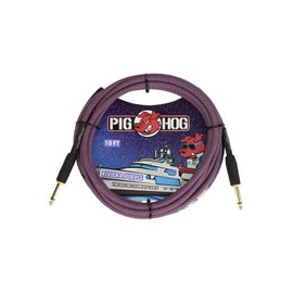 Cable Pig Hog P/instrumento Plug A Plug L Riviera Purple 3m, Pch10rppr