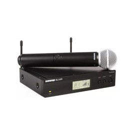 Microfono Shure sm58-k12 Inalambrico Con Receptor De Rack Blx24r