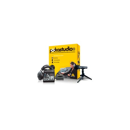 Sistema De Grabacion Behringer  Pod Cast Studio u