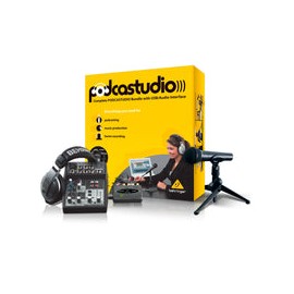 Sistema De Grabacion Behringer  Pod Cast Studio u