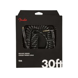 Cable Fender Deluxe Coil Negro Para instrumentos 9 Metros 0990823060