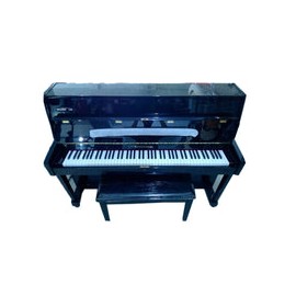 Piano Vertical Rosenthal 108m Negro Pata Recta Con Banca Up108m-Neg