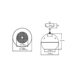 Bocina Para Montaje Qmc L4-ball, 4 PuLG.