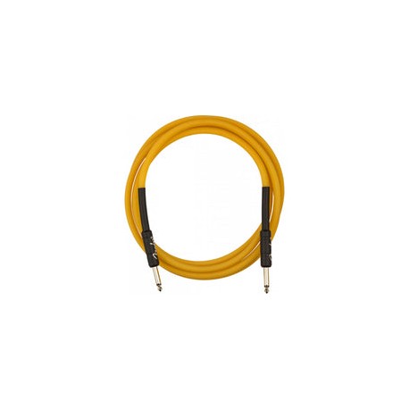 Cable Fender Para Guitarra Glow In Dark Orange 3 Metros 0990810113