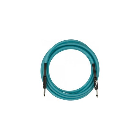 Cable Fender Para Guitarra Glow In Dark Cbl Instrumento 5.5 Metros Blue 0990818108