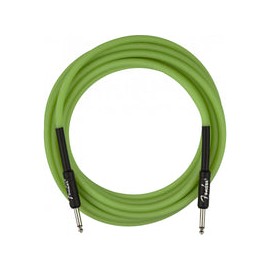 Cable Fender Pro 4.5 Metros Glow In Dark Verde 0990818119