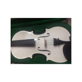 Violin Amadeus Cellini MV012W-WH Blanco Solid Spruce 4/4 Estudiante Con Estuche Y Arco