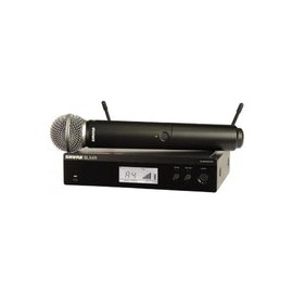 Microfono Shure Inalambrico C/receptor De Rack, Blx24r/sm58-j11