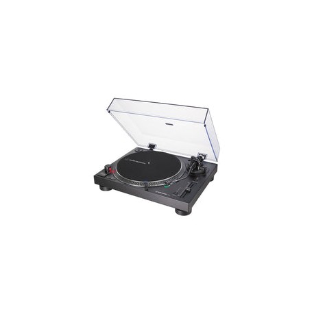 Tornamesa Audiotechnica Analoga Y Usb Color Negro