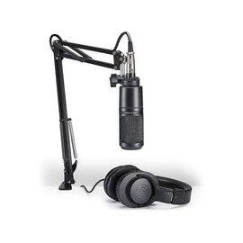 Paquete De Microfono Audiotechnica Condensador At2020, At2020pk