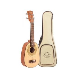 Ukelele Soprano Bamboo Bu-21 Honolulu Ukulele Con Funda Uculele