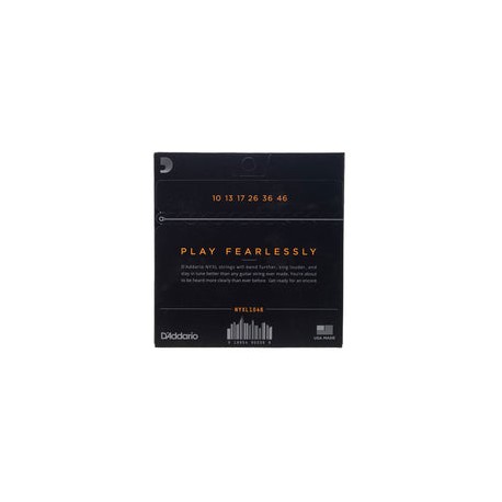 Juego De Cuerdas D Addario Para Guitarra Electrica, Nyxl1046