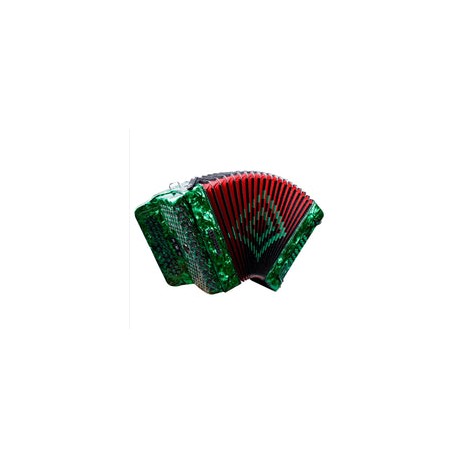 Acordeon Farinelli Botones Fa Verde 3412fav