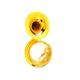 Tuba Silvertone Dorada High Grade 26 Tipo King Slss007