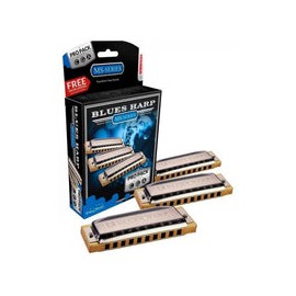 Armonica Hohner M5330xp Paquete Do-Sol-La mayor Blues Harp