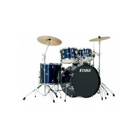 Bateria Tama Sg52kh6c-db StageStar 5 Piezas Con Herrajes Azul