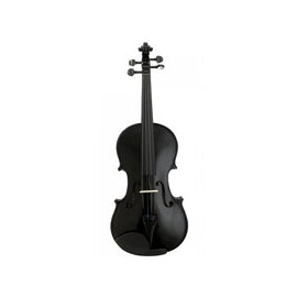 Violin Amadeus Cellini Amvl001bk Estudiante 4/4 Laminado Negro