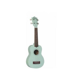 Ukulele Soprano Bamboo Estudio Verde Bu-21 Lgn Con Funda