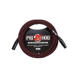 Cable Pig Hog Para Microfono Red black 6.10cm Xlr-xlr Phm20brd