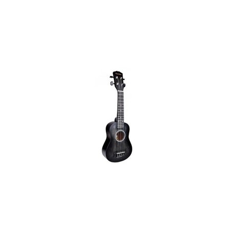 Ukulele Soprano Copacabana Negro Sombreado Con Funda  Cpuk056