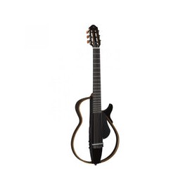 Guitarra Yamaha Silent Cuerdas De Nylon Translucent Black Slg200ntbl